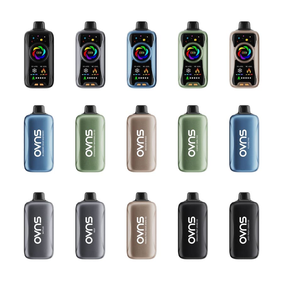 OVNS ADJUSTBAR NIC + ICE + WATTAGE Adjustable 50K Puffs